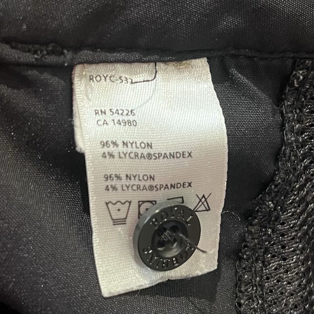ROYAL ROBBINS Quick Dry Pants Women's Size 12 Black Adjustable Cuff Opening - Picture 8 of 13